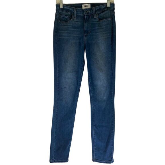 PAIGE Premium Womens Blue Denim Jeans - Picture 1 of 12